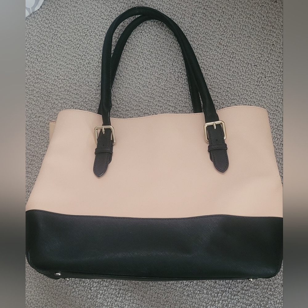 Kate Spade Black and Blush Tote Bag - Picture 2 of 6